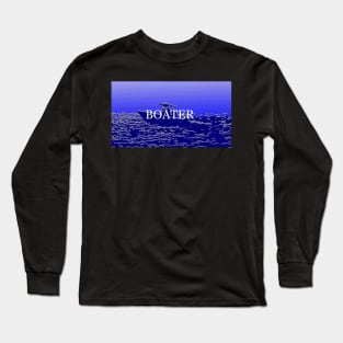 Boater face mask design A Long Sleeve T-Shirt